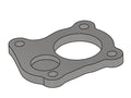 Fox Flansch 343 - Edelstahl 10mm