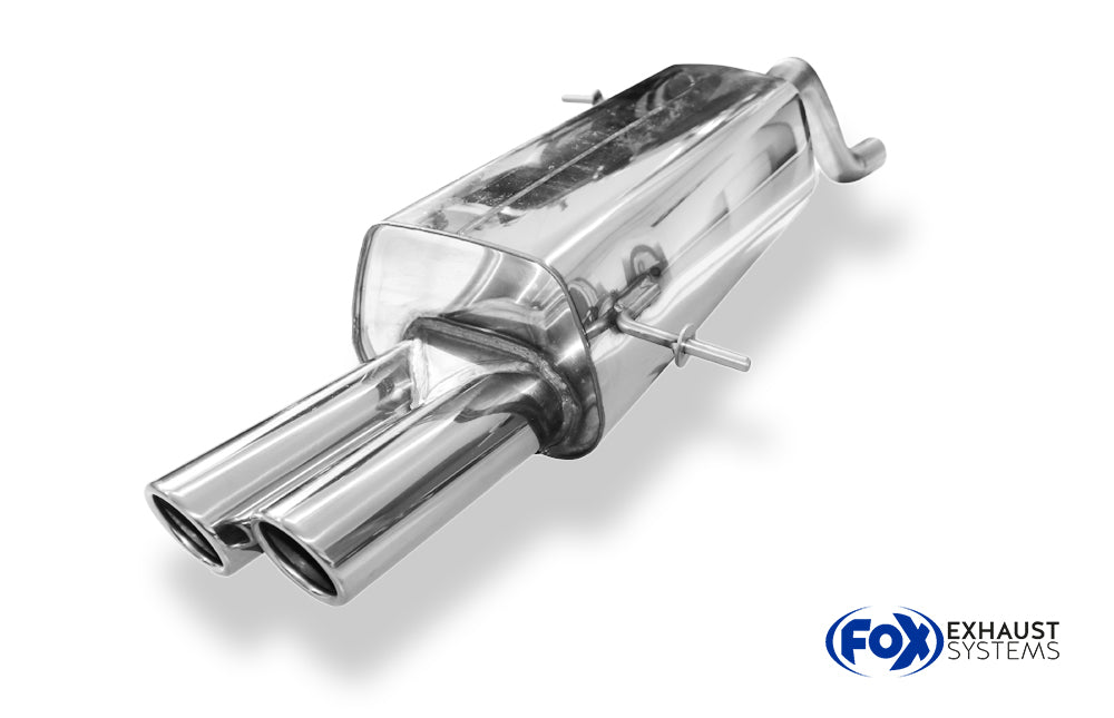 Fox passend fürFord Fiesta VII/ Fiesta VII Sport Endschalldämpfer - 2x70 Typ 16
