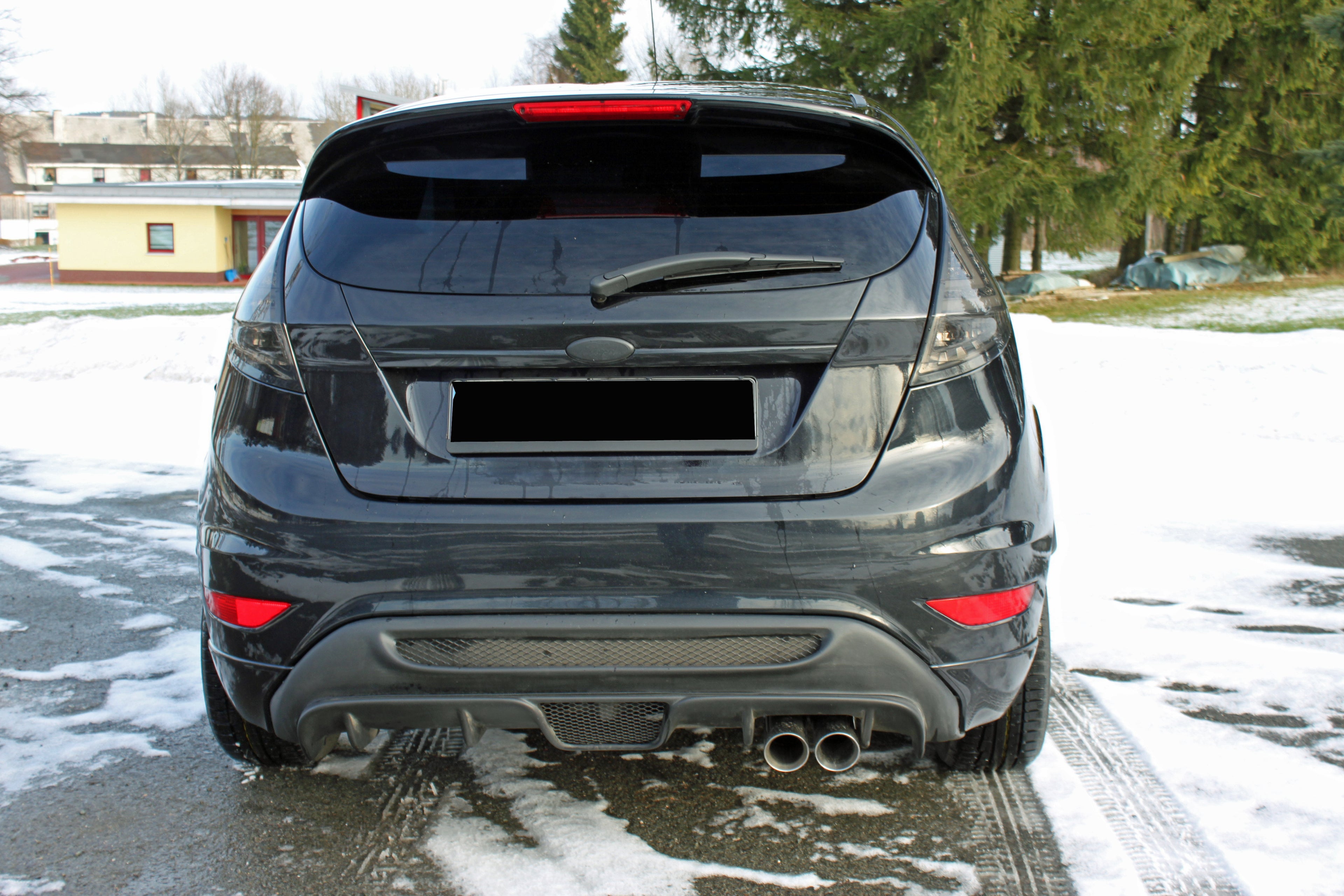 Fox passend fürFord Fiesta VII/ Fiesta VII Sport Endschalldämpfer - 2x80 Typ 25