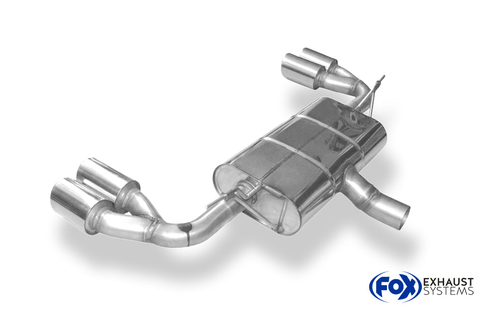 Fox passend fürFord Focus IV ST-Line - Einzelradaufhängung Endschalldämpfer Ausgang rechts/links - 2x90 Typ 25 rechts/links