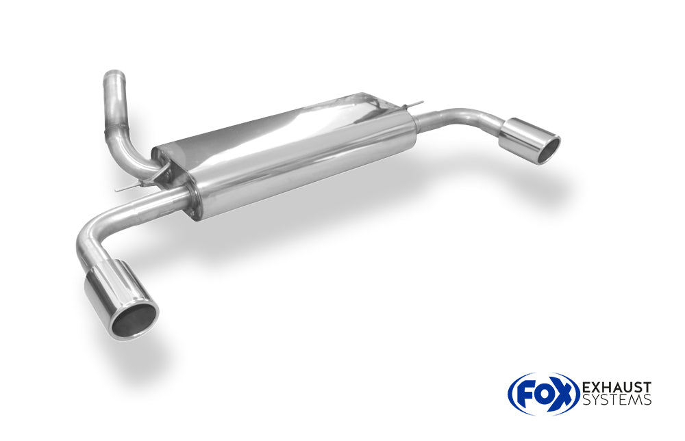 Fox passend fürFord Focus III Fließheck Endschalldämpfer Ausgang rechts/links - 1x90 Typ 16 rechts/links