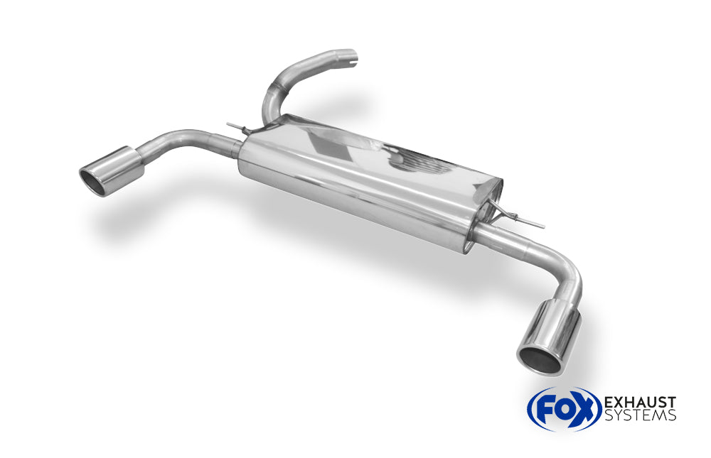 Fox passend fürFord Focus III Fließheck Endschalldämpfer Ausgang rechts/links - 1x90 Typ 16 rechts/links