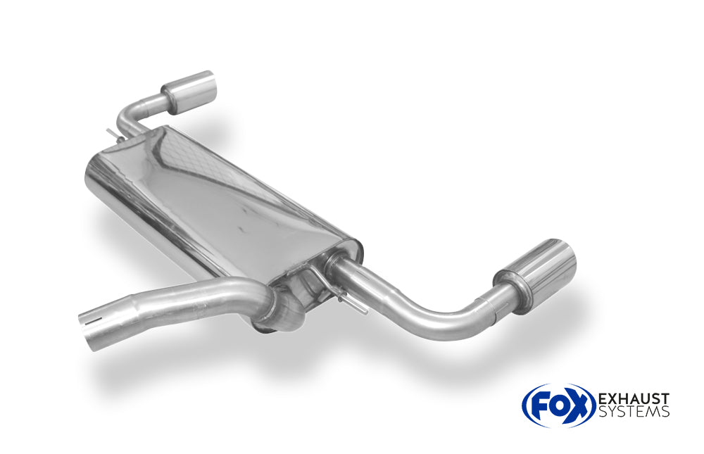 Fox passend fürFord Focus III Fließheck Endschalldämpfer Ausgang rechts/links - 1x90 Typ 16 rechts/links