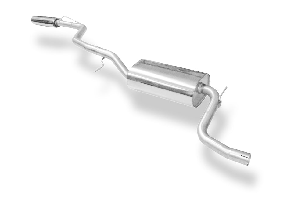 Fox passend fürFord Focus III Ecoboost - Turnier/ Kombi Endschalldämpfer Ausgang links - 106x71 Typ 32 links