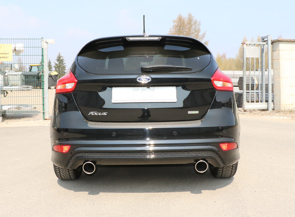 Fox passend fürFord Focus III ST-Line Fließheck Endschalldämpfer Ausgang rechts/links - 1x100 Typ 16 rechts/links