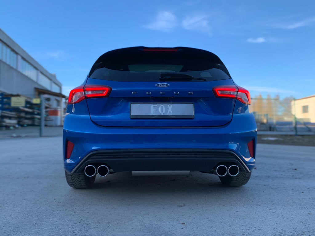 Fox passend fürFord Focus IV ST-Line - Einzelradaufhängung Endschalldämpfer Ausgang rechts/links - 2x90 Typ 16 rechts/links