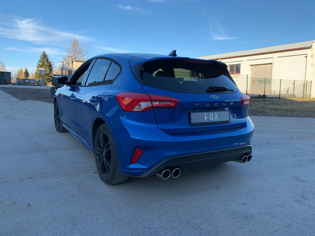 Fox passend fürFord Focus IV ST-Line - Einzelradaufhängung Endschalldämpfer Ausgang rechts/links - 2x90 Typ 16 rechts/links