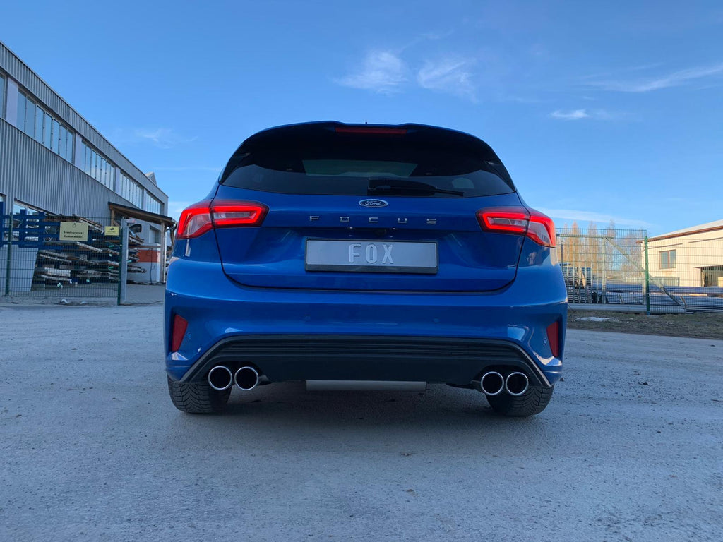 Fox passend fürFord Focus IV ST-Line - starre Hinterachse Endschalldämpfer Ausgang rechts/links - 2x90 Typ 16 rechts/links