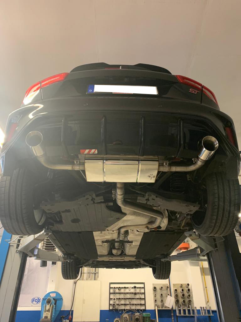 Fox passend fürFord Focus IV ST Endschalldämpfer Ausgang rechts/links ab OPF - 1x100 Typ 25 rechts/links