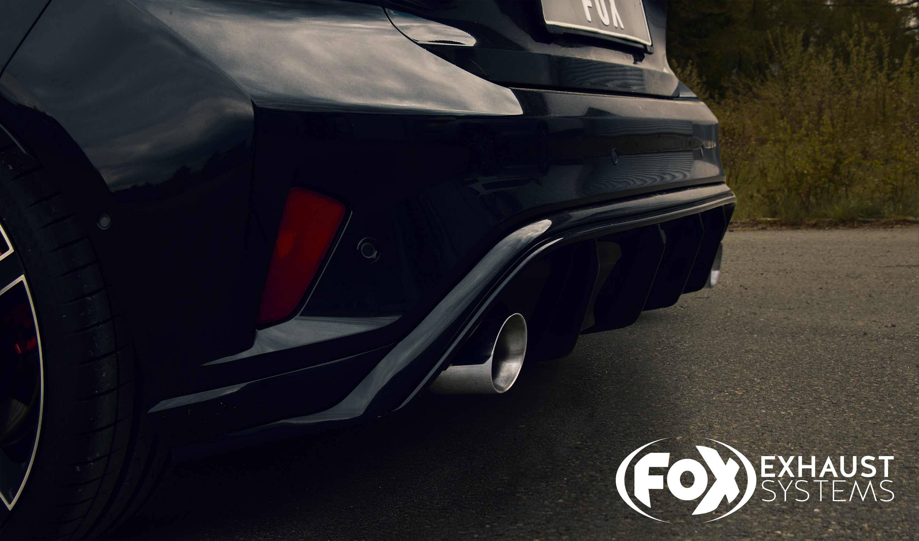 Fox passend für Ford Focus IV ST Endschalldämpfer Ausgang rechts/links ab OPF - 1x100 Typ 25 rechts/links