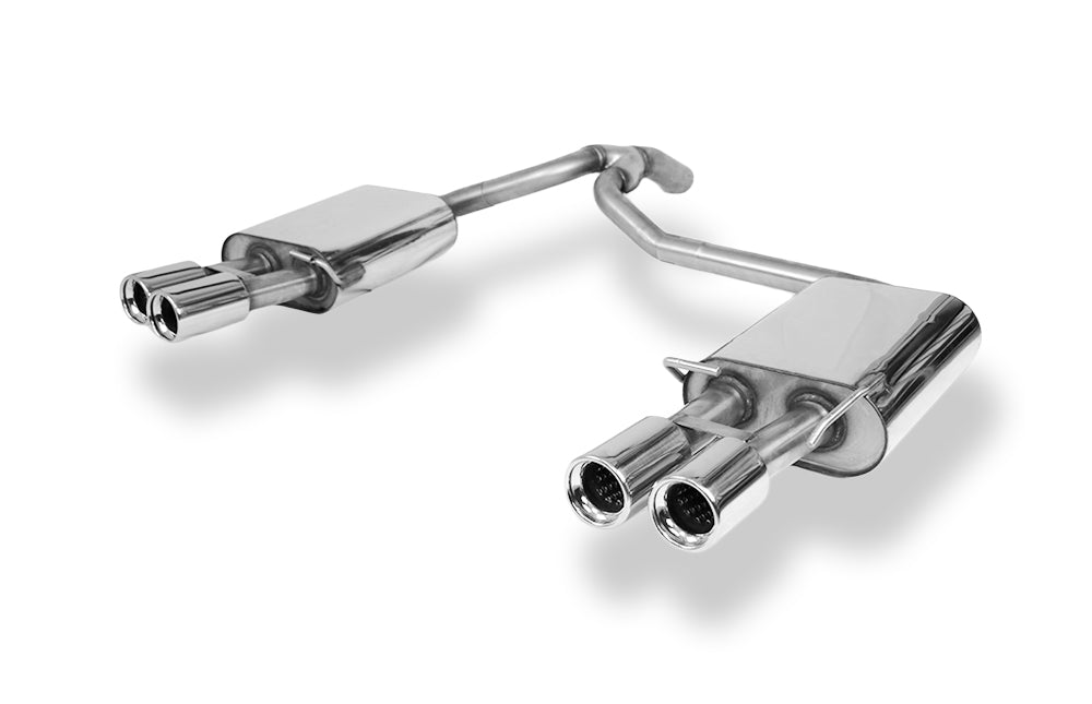 Fox passend fürFord Mondeo IV Stufenheck 2,5l Endschalldämpfer rechts/links - 2x80 Typ 13 rechts/links