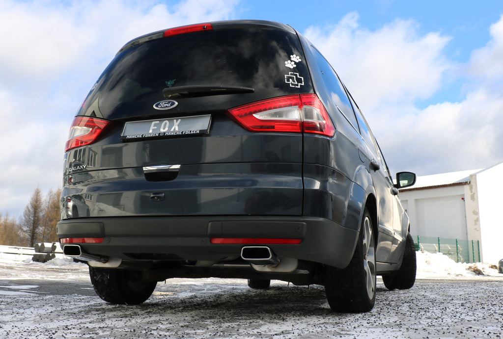 Fox passend für Ford Galaxy II - WA6 Endschalldämpfer rechts/links - 145x65 Typ 59 rechts/links