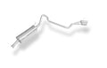 Fox passend für Ford Ranger 2011-08/2016 - 4x4 - Doppelkabine Endschalldämpfer Sidepipe, Ausgang an der linken Fahrzeugseite hinter dem Hinterrad - 2x115x85 Typ 38