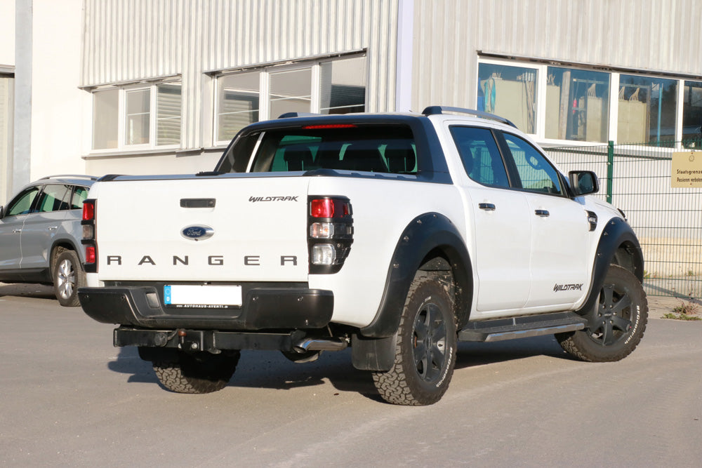 Fox passend fürFord Ranger ab 10/2016  - 4x4 - Doppelkabine + Wildtrak Endschalldämpfer Dieseloptik - 1x76 Typ 28