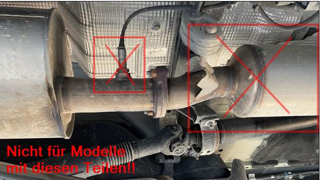 Fox passend fürFord Ranger 4x4 - Doppelkabine + Wildtrak Endschalldämpfer Sidepipe, Ausgang an der rechten Fahrzeugseite hinter dem Hinterrad  - 2x115x85 Typ 38