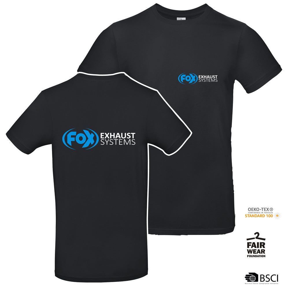 FOX T-Shirt Größe M T-Shirt aus dem Hause B&C #E190- 185 g/m² - 100% Baumwolle, ringgesponnenes un