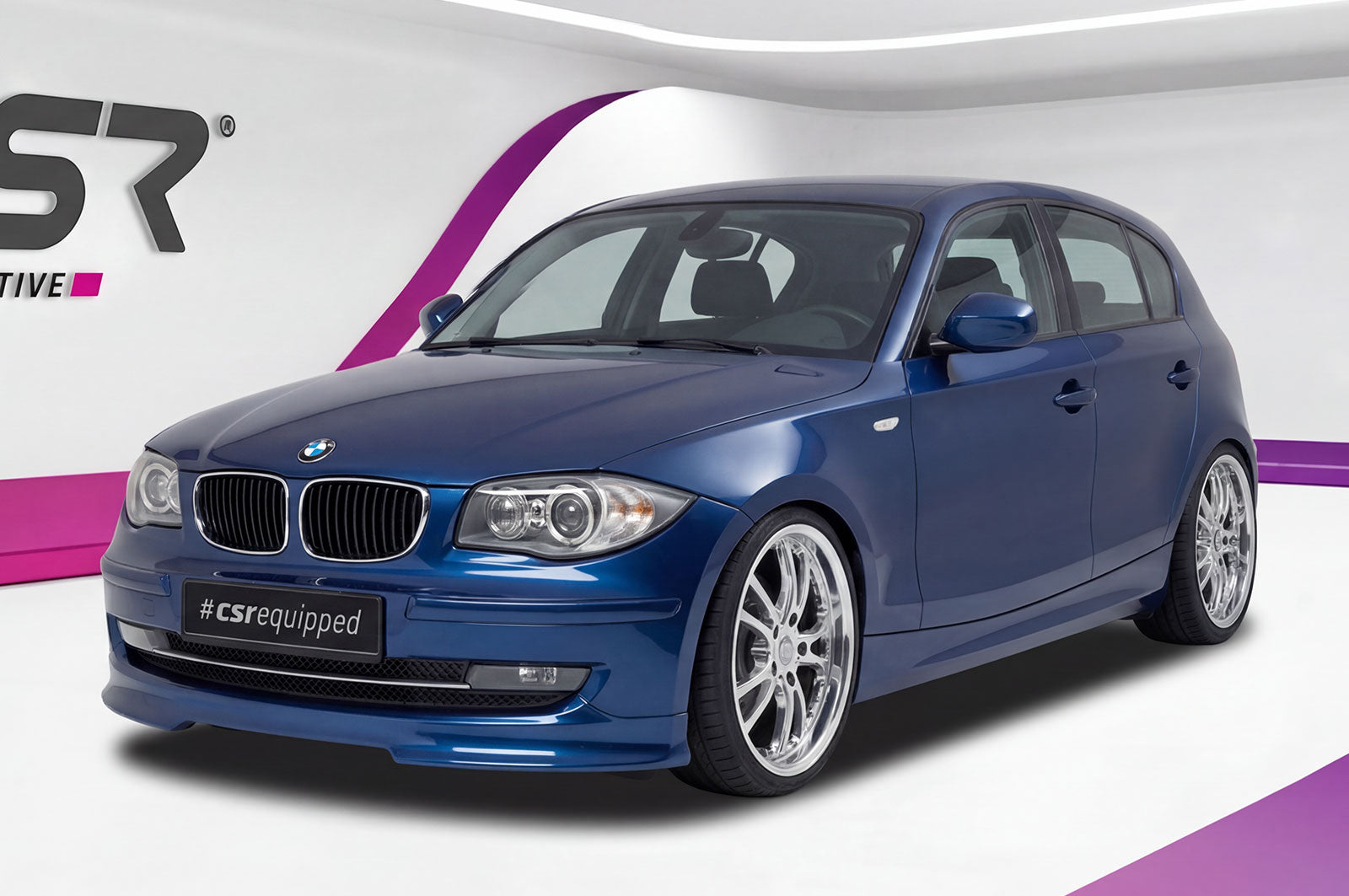 CSR Frontansatz für BMW E81 / E87 Facelift 1er FA085B