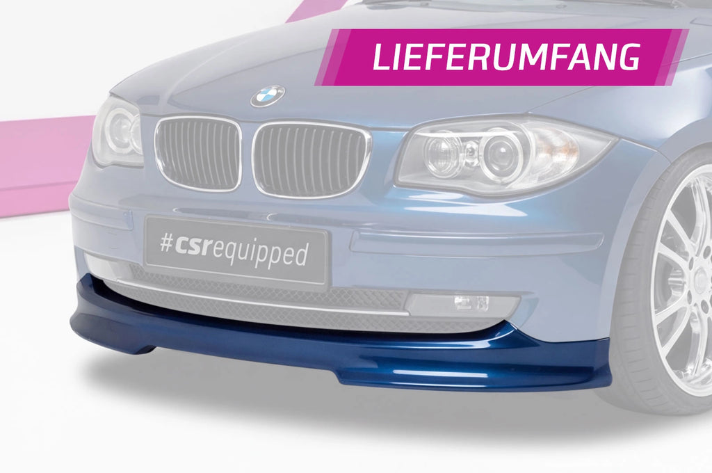 CSR Frontansatz für BMW E81 / E87 Facelift 1er FA085B