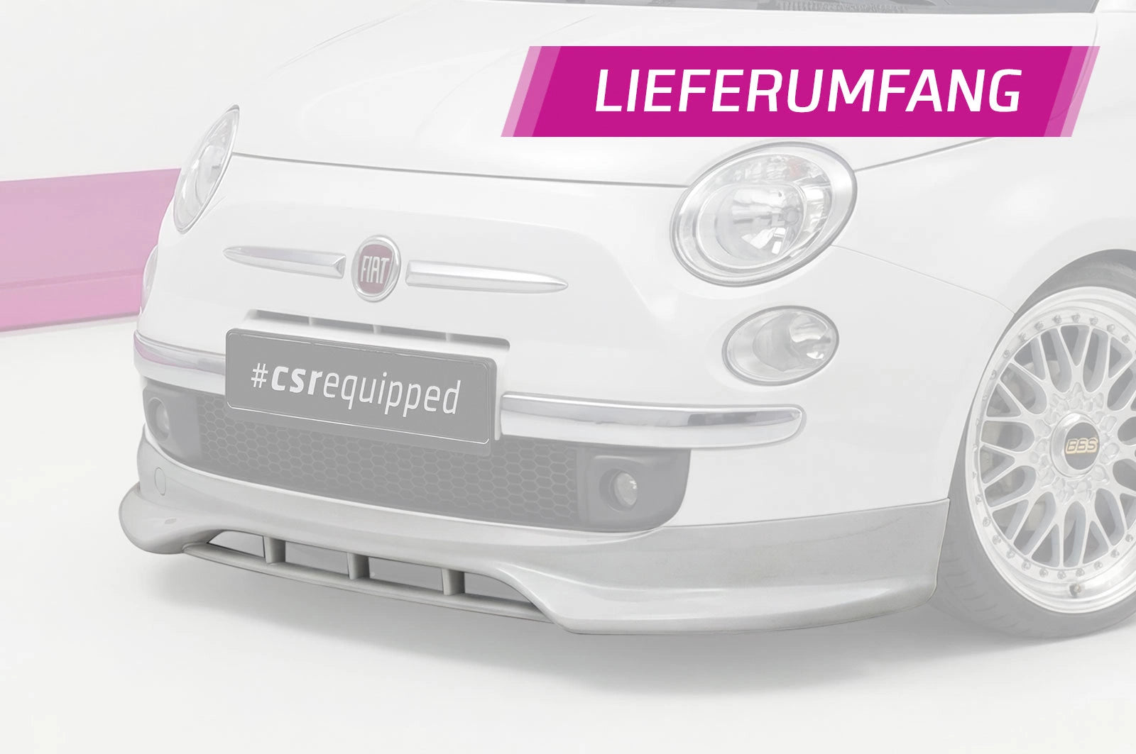 CSR Frontansatz für Fiat 500 FA177
