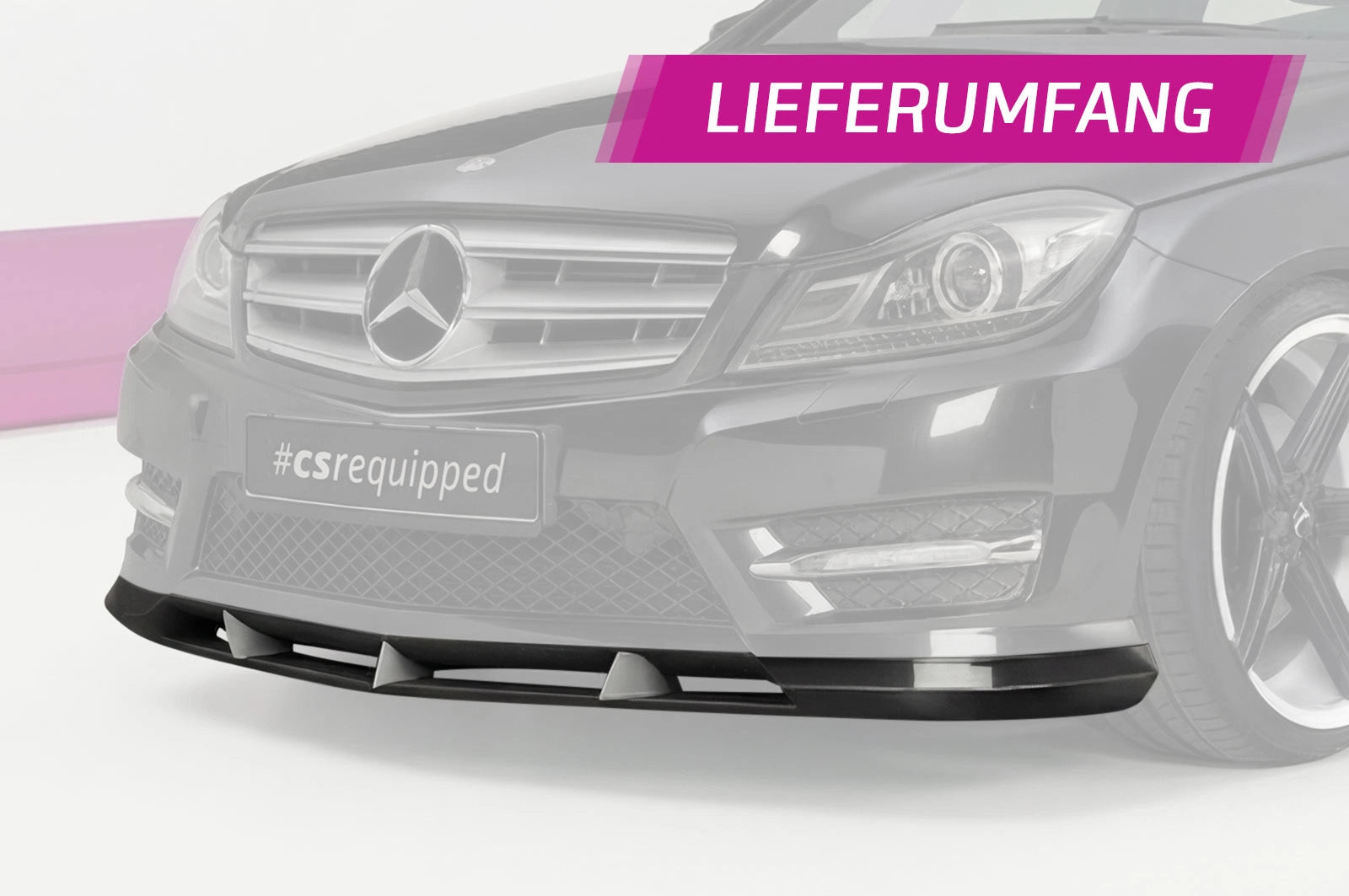 CSR Frontansatz für Mercedes-Benz C-Klasse 204 AMG-Line FA270