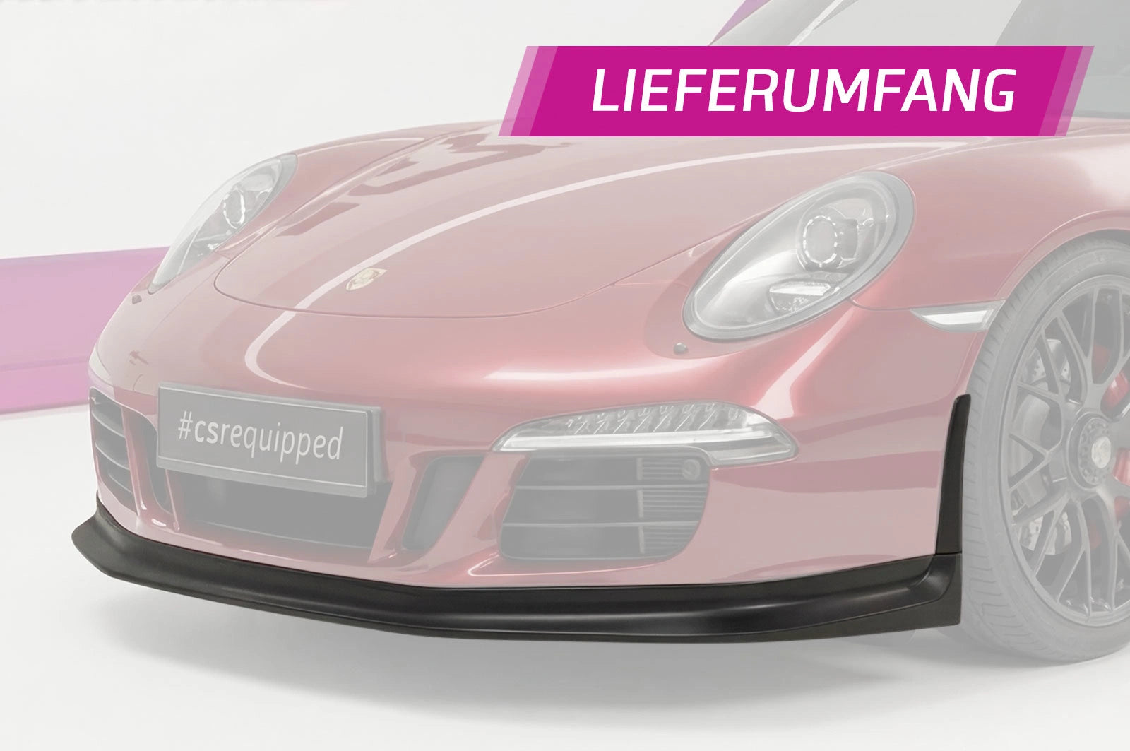 CSR Frontansatz für Porsche 911/991.1 GTS / Aerokit FA242