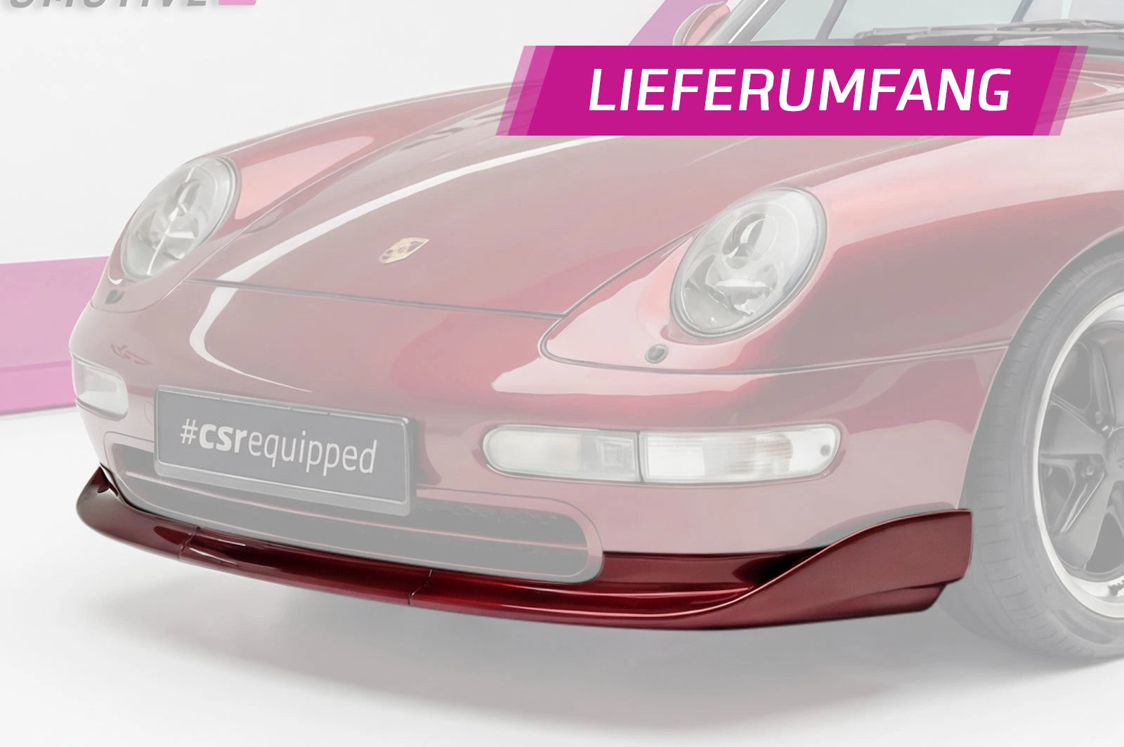 CSR Frontansatz für Porsche 911/993 FA993
