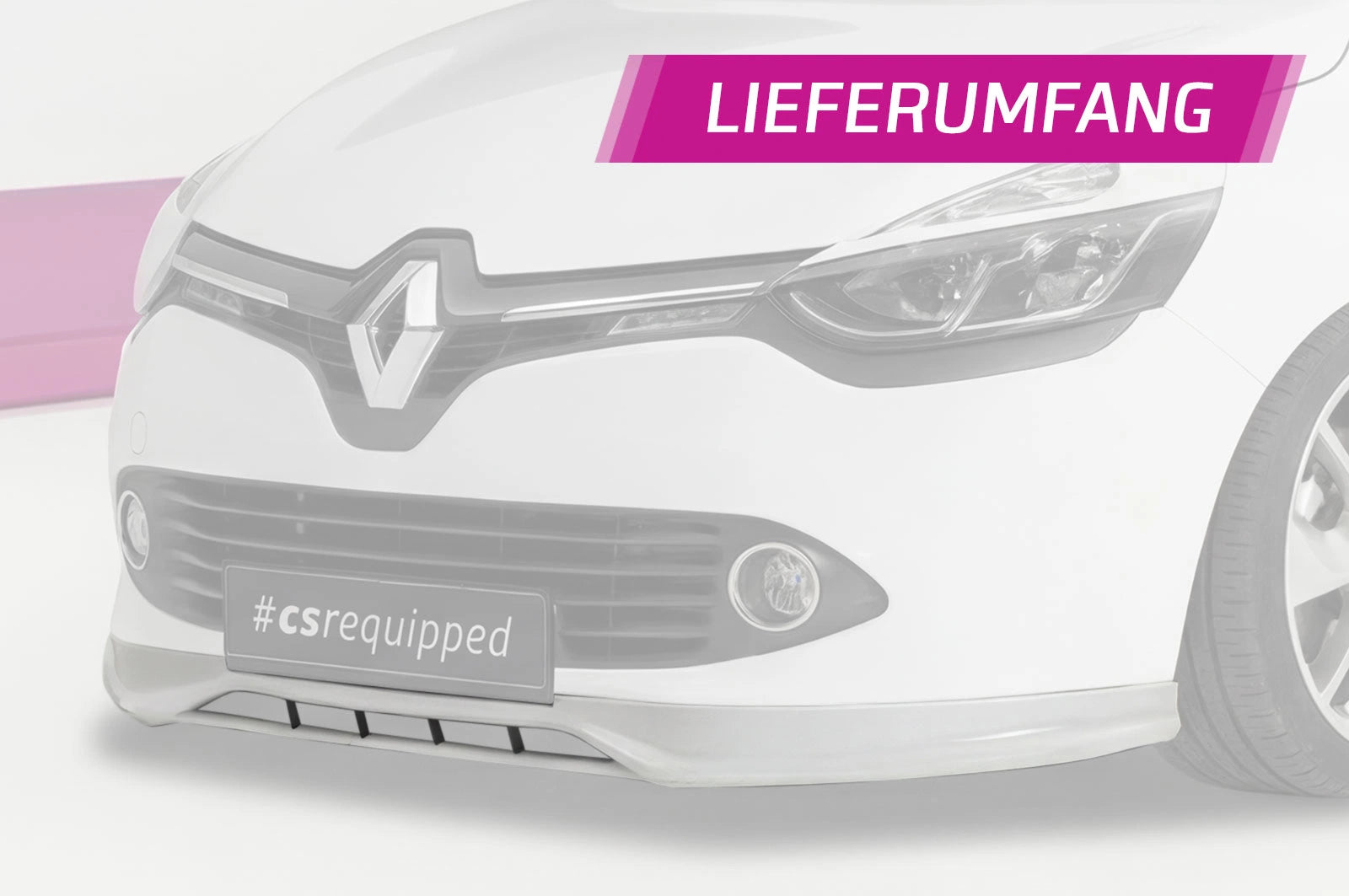 CSR Frontansatz für Renault Clio IV Typ X98 FA232
