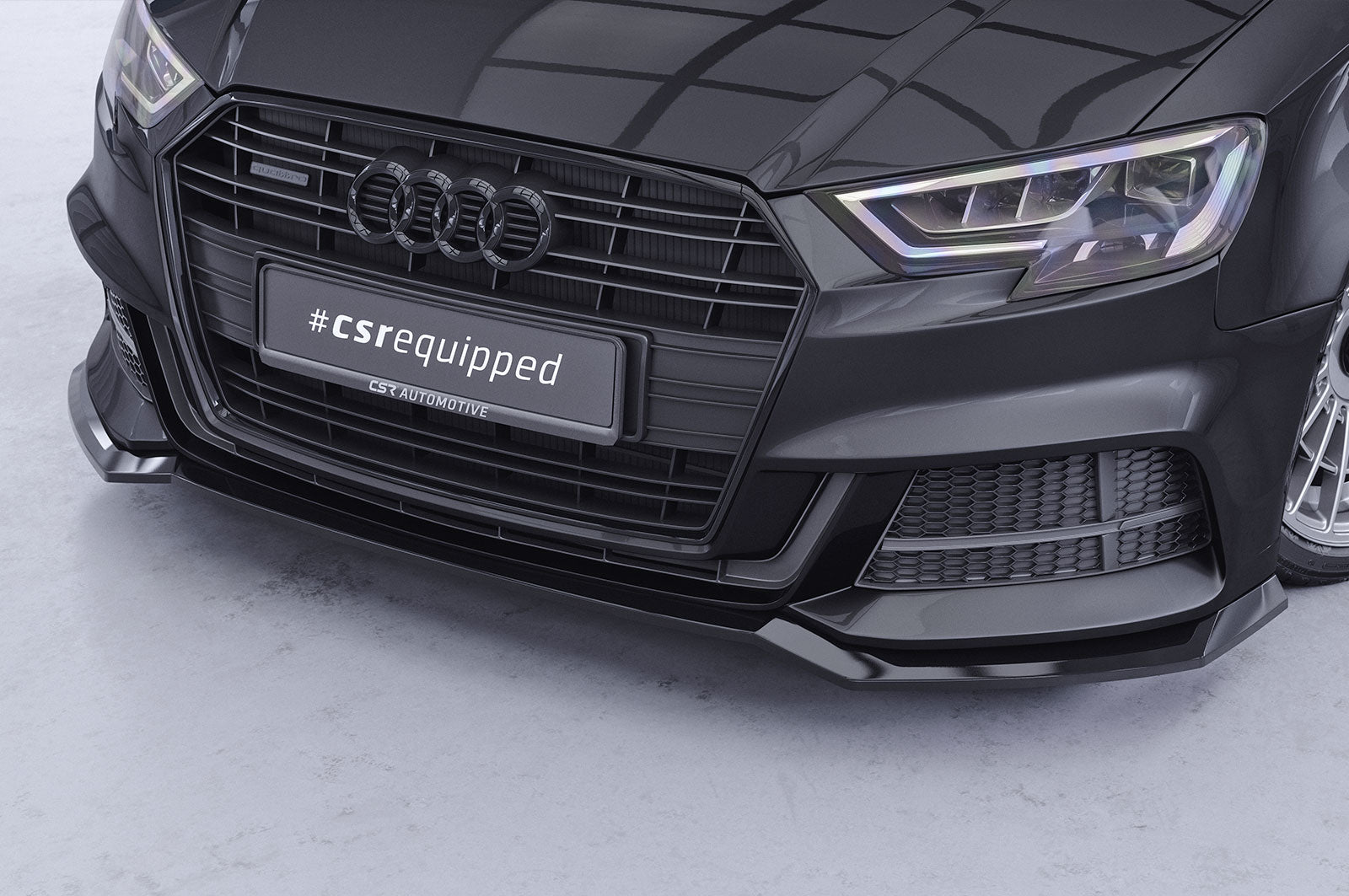 CSR Frontspoiler | Cup-Spoilerlippe mit ABE für Audi A3 S-Line / S3 8V CSL990