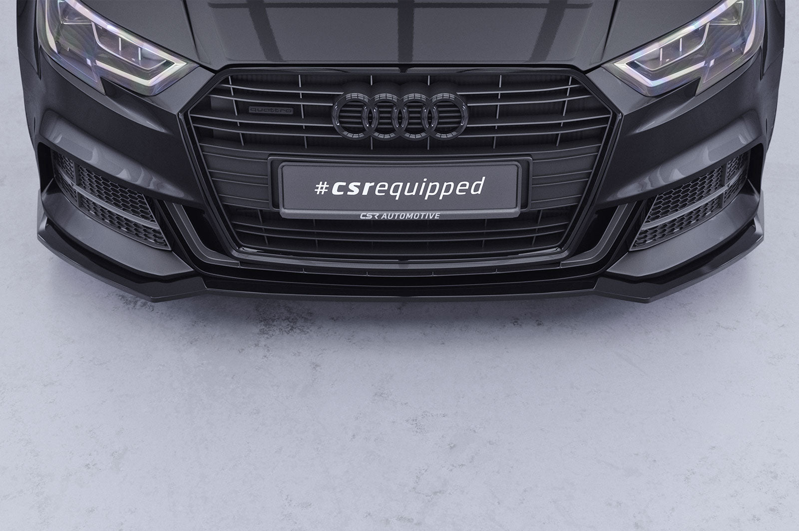 CSR Frontspoiler | Cup-Spoilerlippe mit ABE für Audi A3 S-Line / S3 8V CSL990