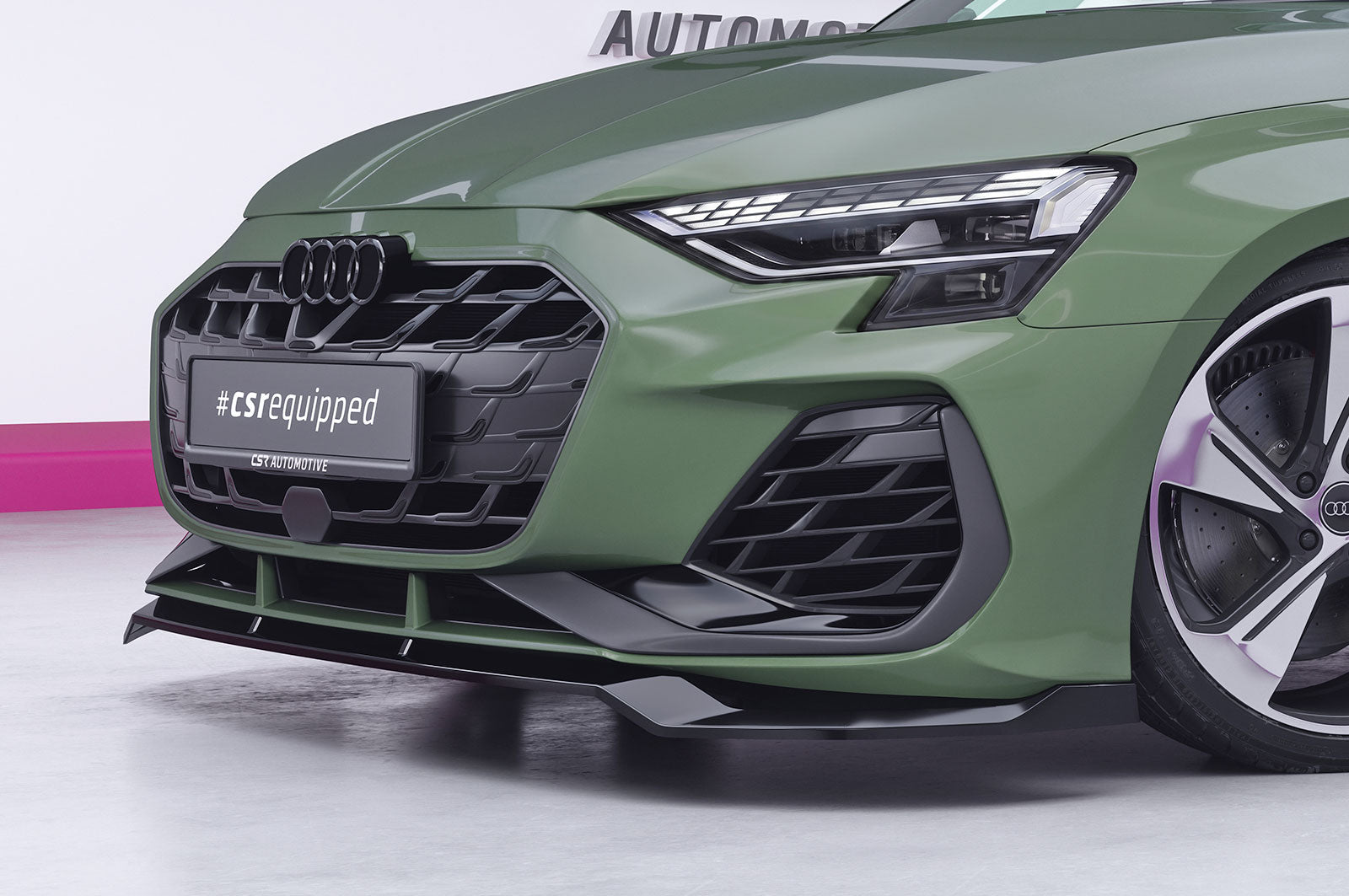 CSR Frontspoiler | Cup-Spoilerlippe mit ABE für Audi A3 S-Line / S3 (8Y) CSL375