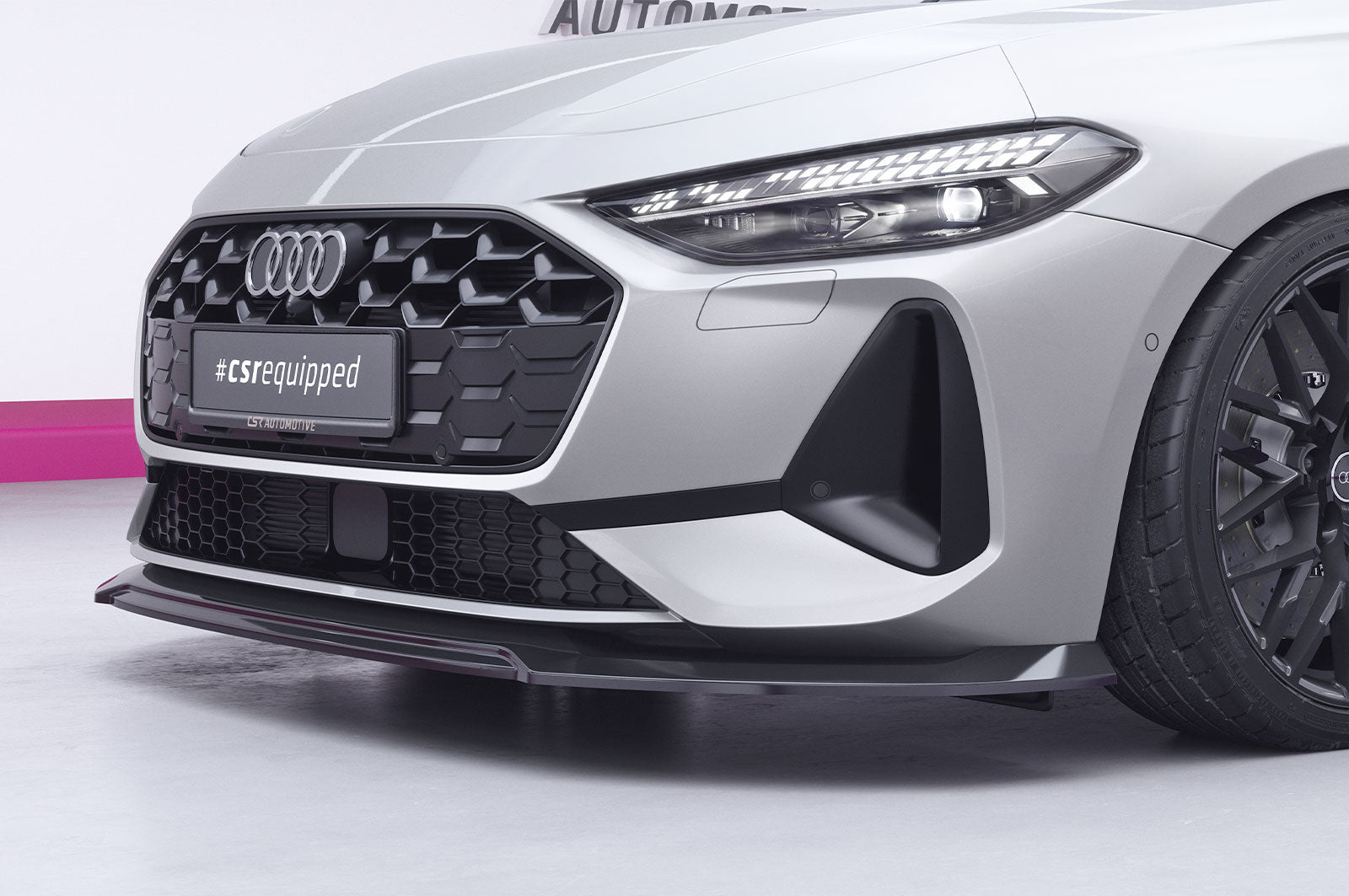 CSR Frontspoiler | Cup-Spoilerlippe mit ABE für Audi A5 B10 (Typ FU) CSL006