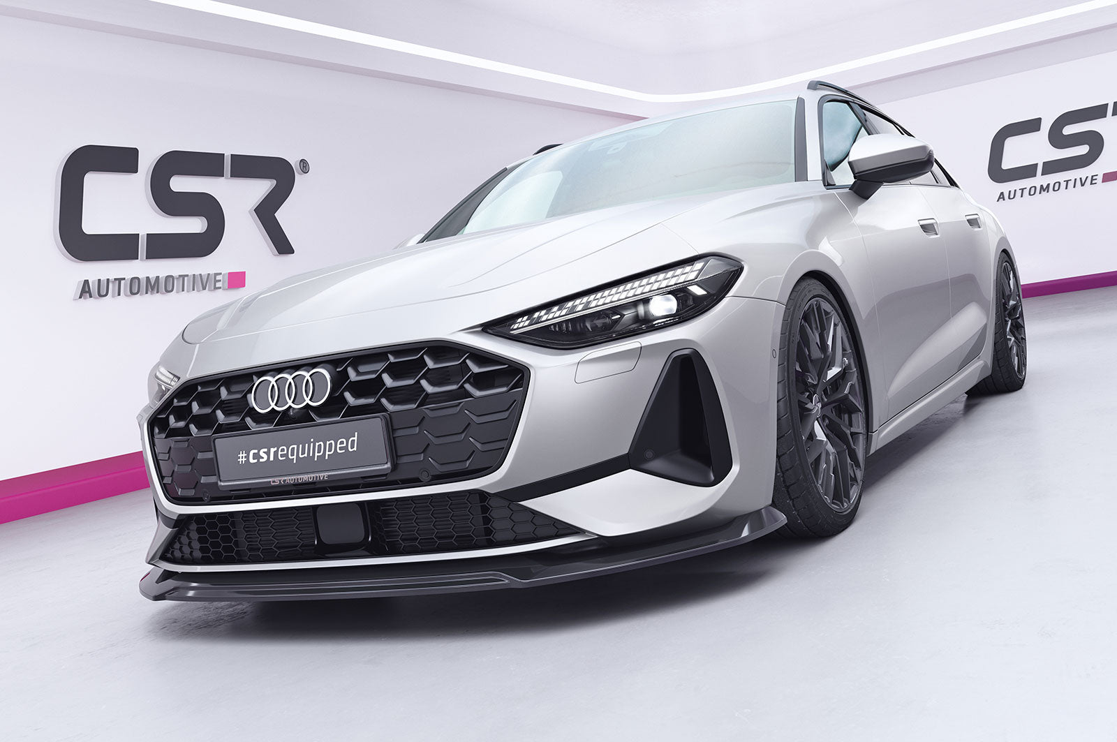 CSR Frontspoiler | Cup-Spoilerlippe mit ABE für Audi A5 B10 (Typ FU) CSL006