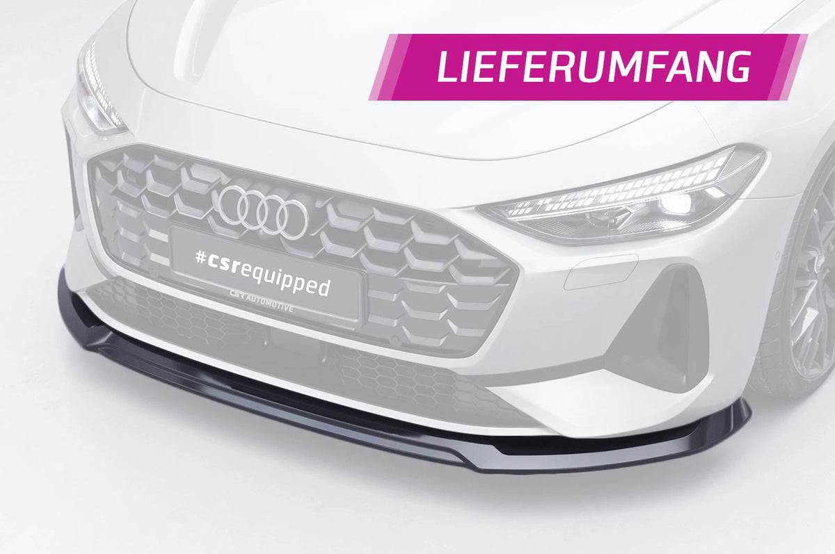CSR Frontspoiler | Cup-Spoilerlippe mit ABE für Audi A5 B10 (Typ FU) CSL006