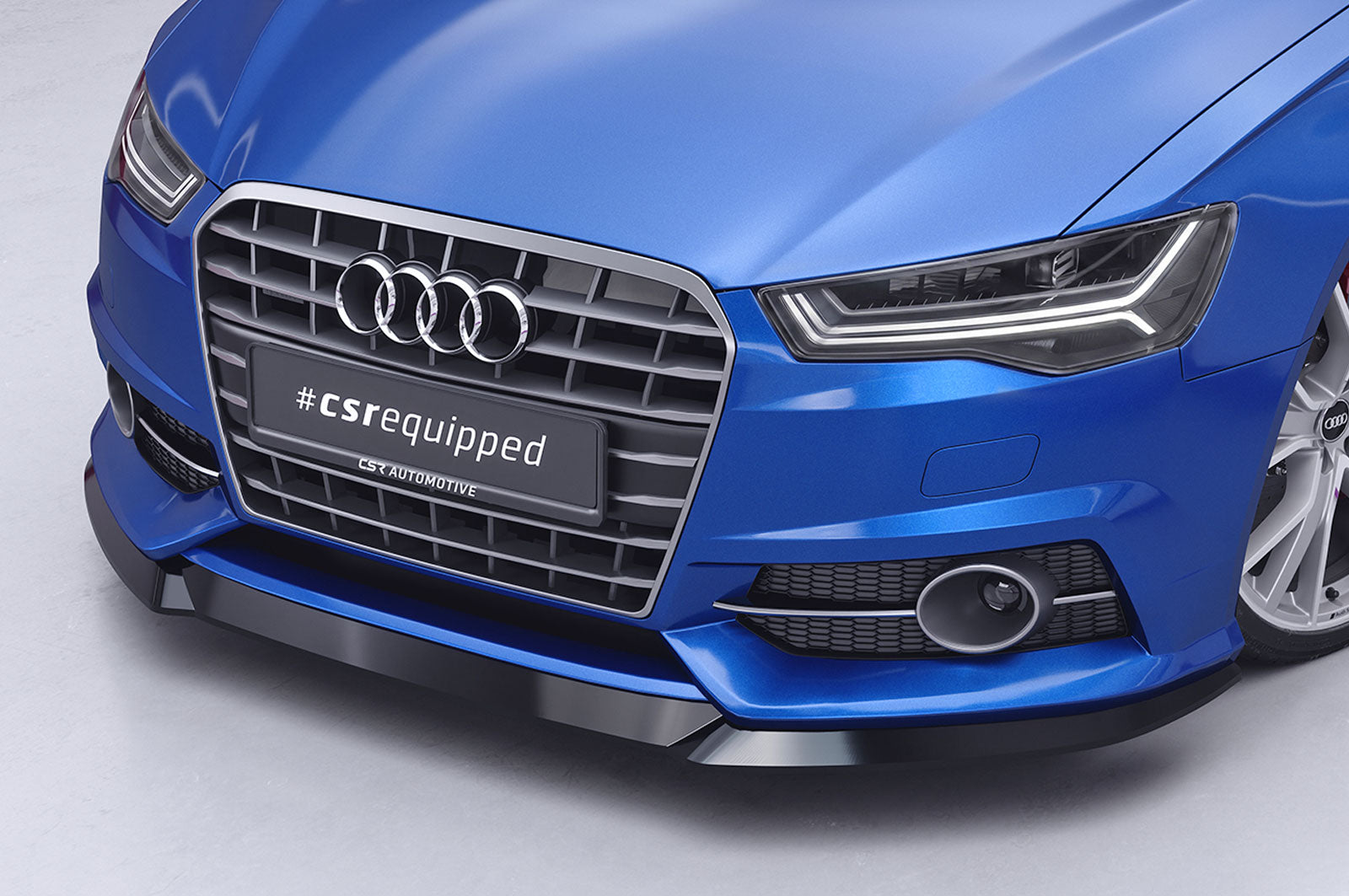 CSR Frontspoiler | Cup-Spoilerlippe mit ABE für Audi A6 C7 4G S-Line/ S6 C7 4G CSL410