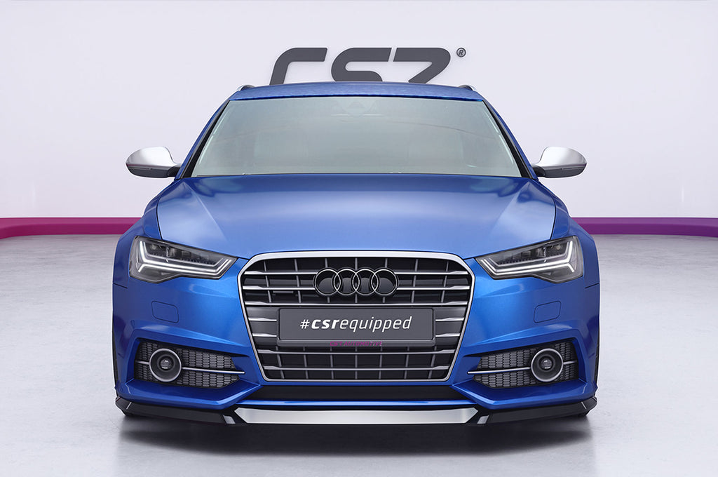CSR Frontspoiler | Cup-Spoilerlippe mit ABE für Audi A6 S-Line / S6 C7 (Typ 4G) CSL019