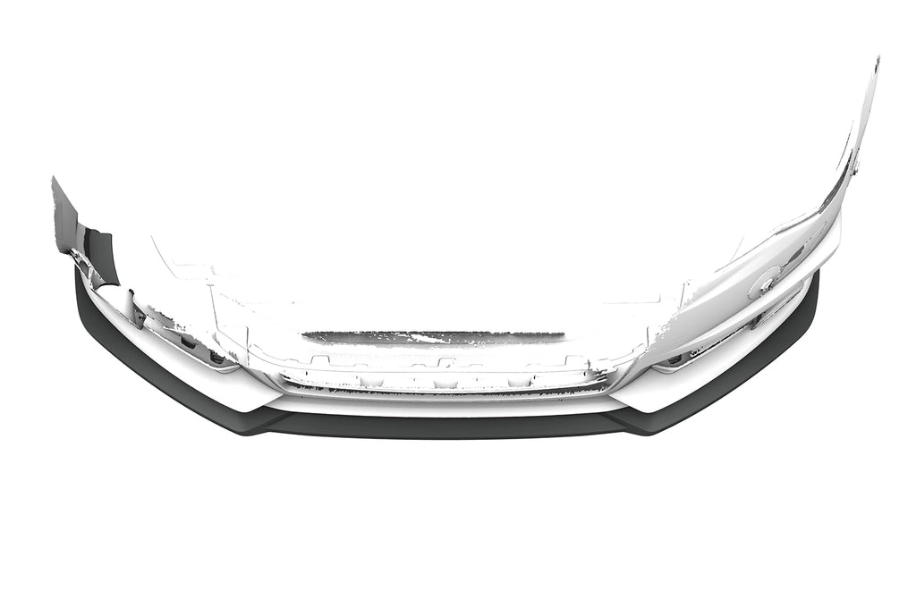 CSR Frontspoiler | Cup-Spoilerlippe mit ABE für Audi A6 S-Line / S6 C7 (Typ 4G) CSL019-G Glossy schwarz Hochglanz (keine Lackierung erforderlich)