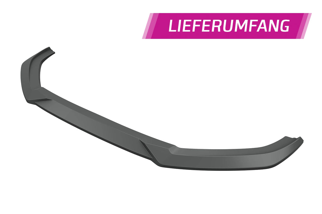 CSR Frontspoiler | Cup-Spoilerlippe mit ABE für Audi A6 S-Line / S6 C7 (Typ 4G) CSL019-G Glossy schwarz Hochglanz (keine Lackierung erforderlich)