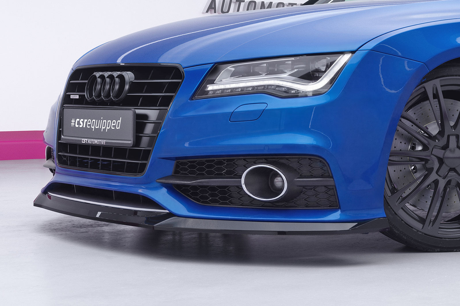 CSR Frontspoiler | Cup-Spoilerlippe mit ABE für Audi A7 S-Line / S7 C7 (Typ 4G) CSL607