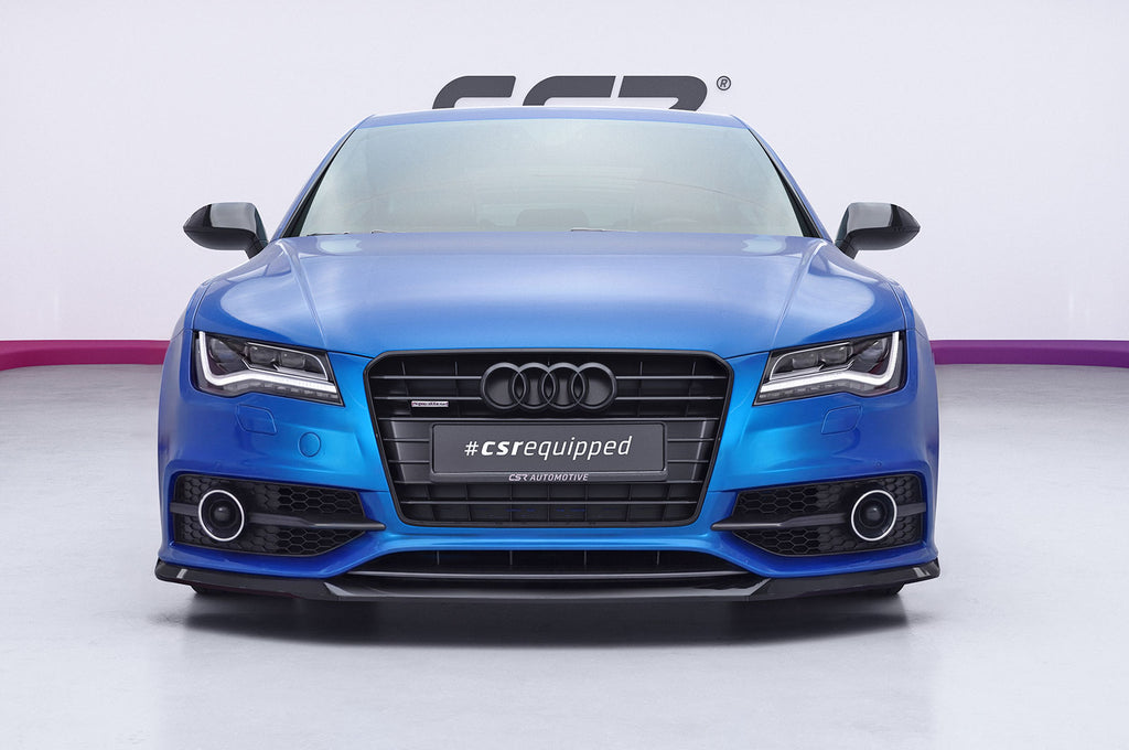 CSR Frontspoiler | Cup-Spoilerlippe mit ABE für Audi A7 S-Line / S7 C7 (Typ 4G) CSL607