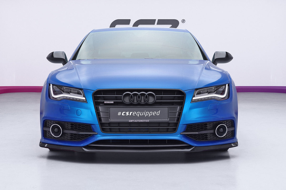 CSR Frontspoiler | Cup-Spoilerlippe mit ABE für Audi A7 S-Line / S7 C7 (Typ 4G) CSL607