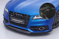 CSR Frontspoiler | Cup-Spoilerlippe mit ABE für Audi A7 S-Line / S7 C7 (Typ 4G) CSL607-G Glossy schwarz Hochglanz (keine Lackierung erforderlich)