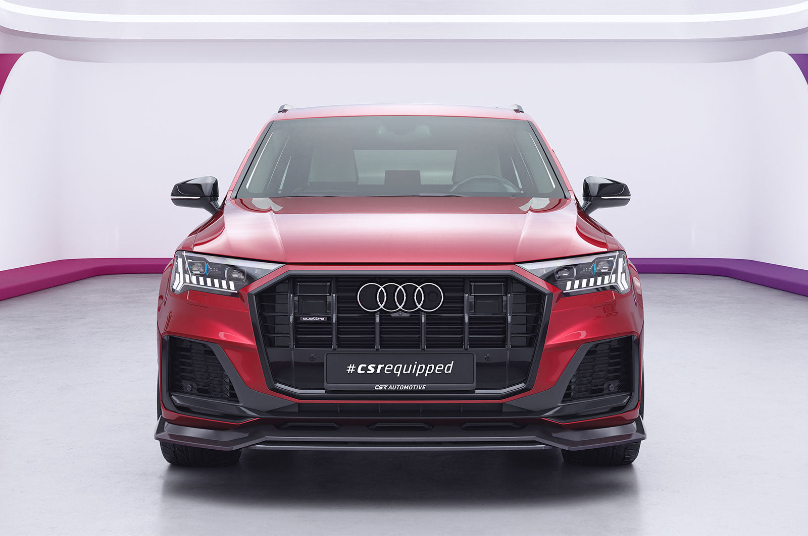 CSR Frontspoiler | Cup-Spoilerlippe mit ABE für Audi Q7 (4M) S-Line / SQ7 (4M) CSL744