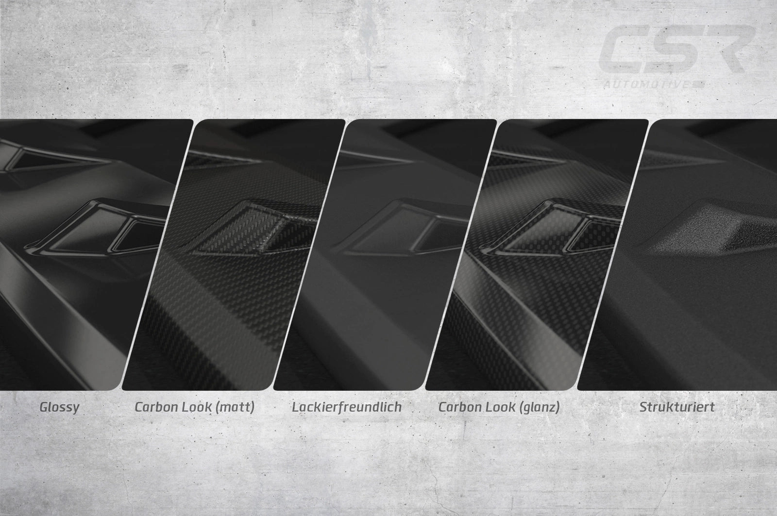 CSR Frontspoiler | Cup-Spoilerlippe mit ABE für Audi Q7 4M S-Line / SQ7 4M CSL748