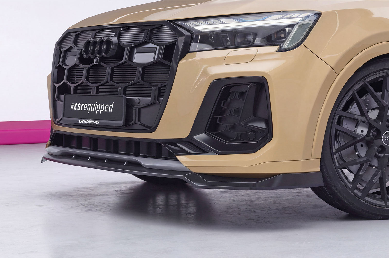 CSR Frontspoiler | Cup-Spoilerlippe mit ABE für Audi Q7 S-Line / SQ7 4M CSL993