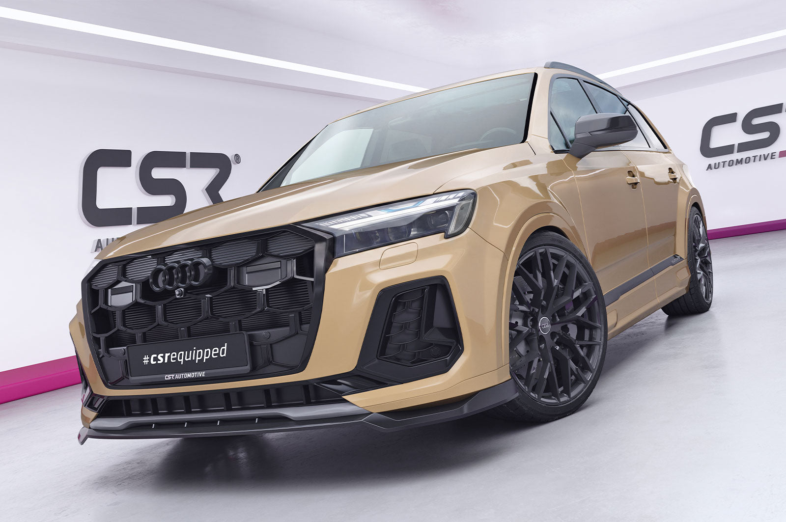 CSR Frontspoiler | Cup-Spoilerlippe mit ABE für Audi Q7 S-Line / SQ7 4M CSL993