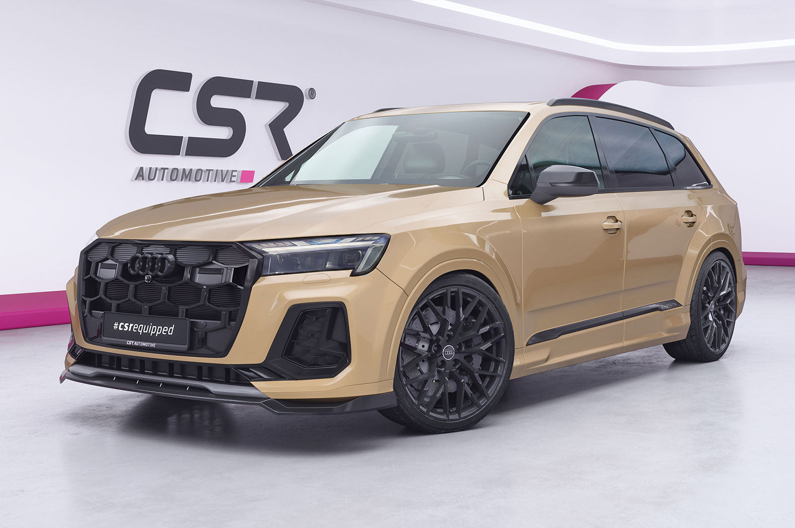 CSR Frontspoiler | Cup-Spoilerlippe mit ABE für Audi Q7 S-Line / SQ7 4M CSL993
