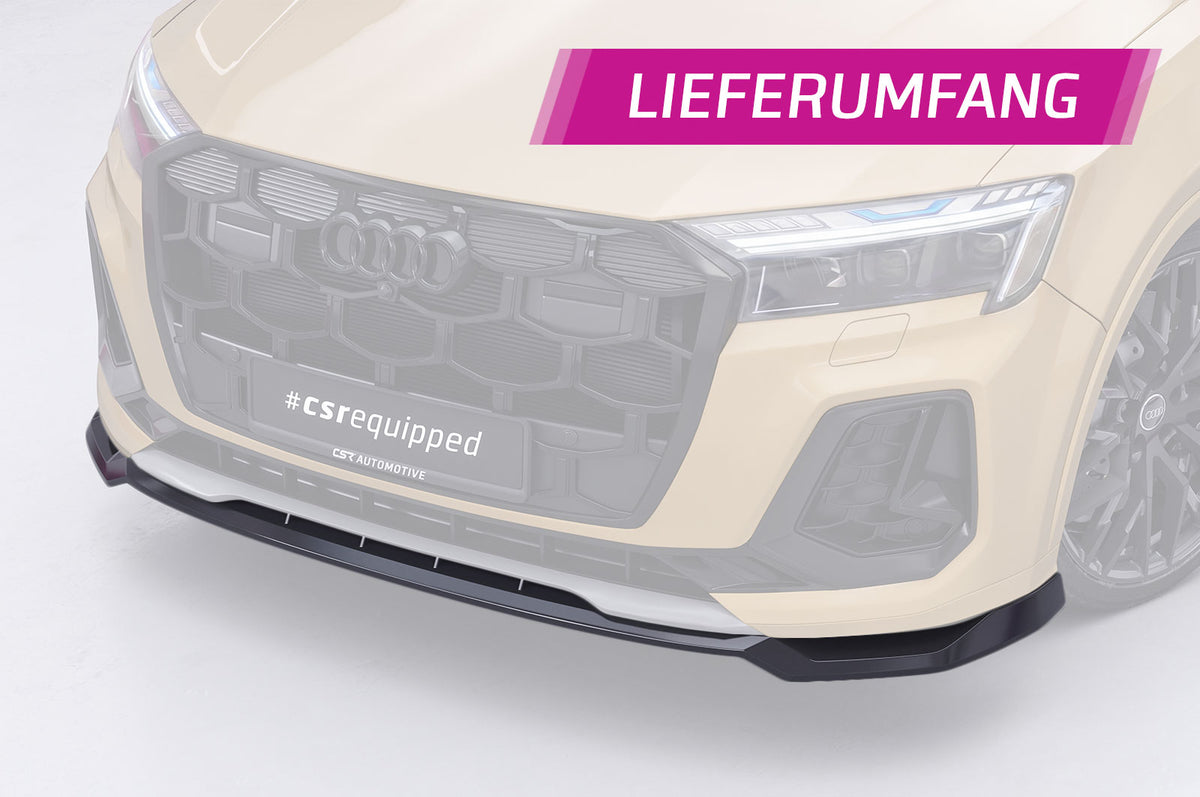 CSR Frontspoiler | Cup-Spoilerlippe mit ABE für Audi Q7 S-Line / SQ7 4M CSL993