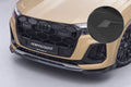 CSR Frontspoiler | Cup-Spoilerlippe mit ABE für Audi Q7 S-Line / SQ7 4M CSL993-S Strukturiert schwarz matt (keine Lackierung erforderlich)