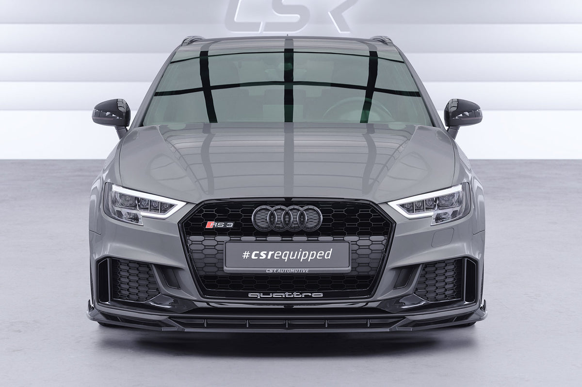 CSR Frontspoiler | Cup-Spoilerlippe mit ABE für Audi RS3 (8V/8VA) CSL042
