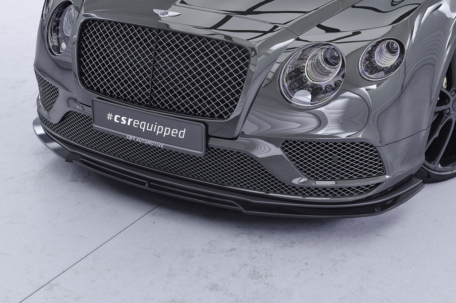 CSR Frontspoiler | Cup-Spoilerlippe mit ABE für Bentley Continental GT (2.Gen) Speed CSL016